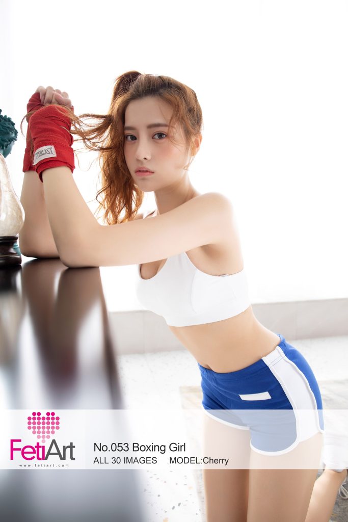 [FetiArt尚物集]NO.053 Boxing Girl MODEL-Cherry[30+1P/50MB]-无料摄影圈