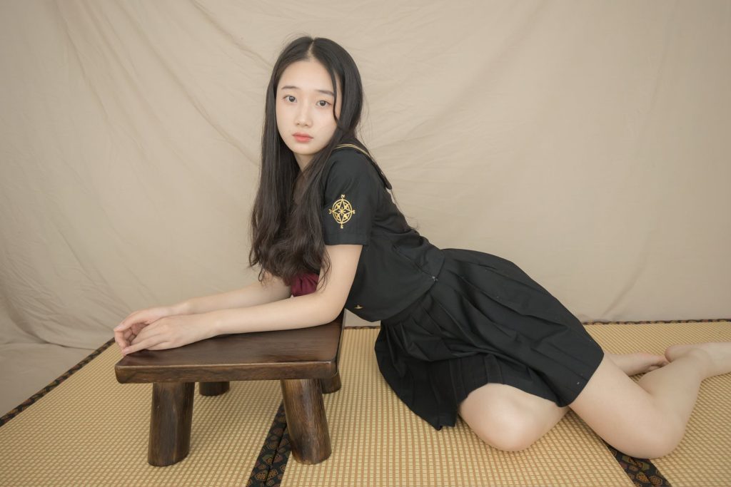 [紧急企划]NO.001 出镜妹子：樱樱樱可 榻榻米上的黑丝​​​​ [45P/1V/858MB]插图2