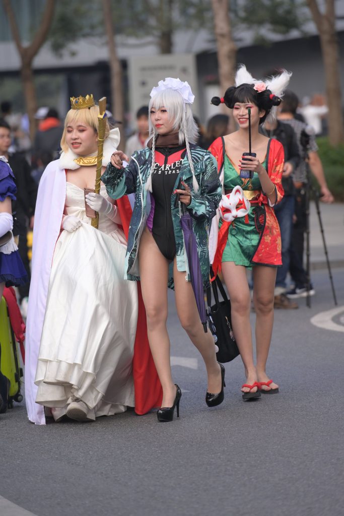 精选街拍 No.333 漫展肉丝妹子 2 [116P/91M]插图2