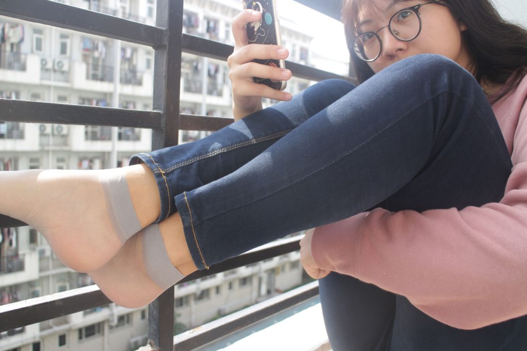 精选街拍 No.335 少女短丝足-媛媛1 [48P/14M]插图2