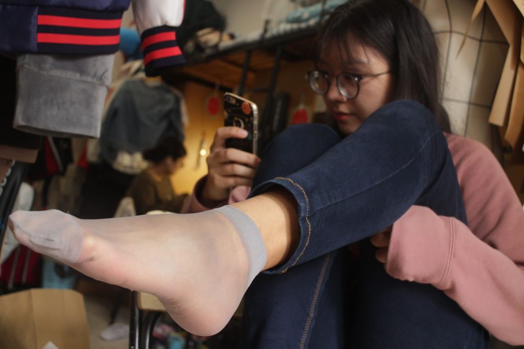 精选街拍 No.335 少女短丝足-媛媛1 [48P/14M]插图3