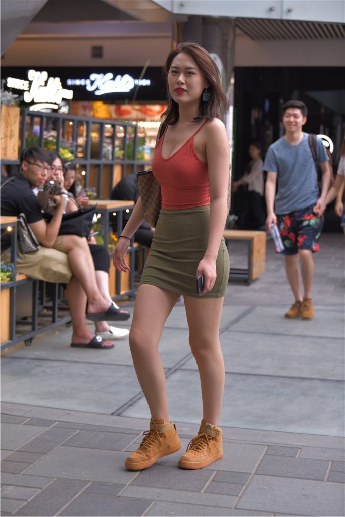 精选街拍 No.363 包臀吊带性感美女 [25P/15M]插图3