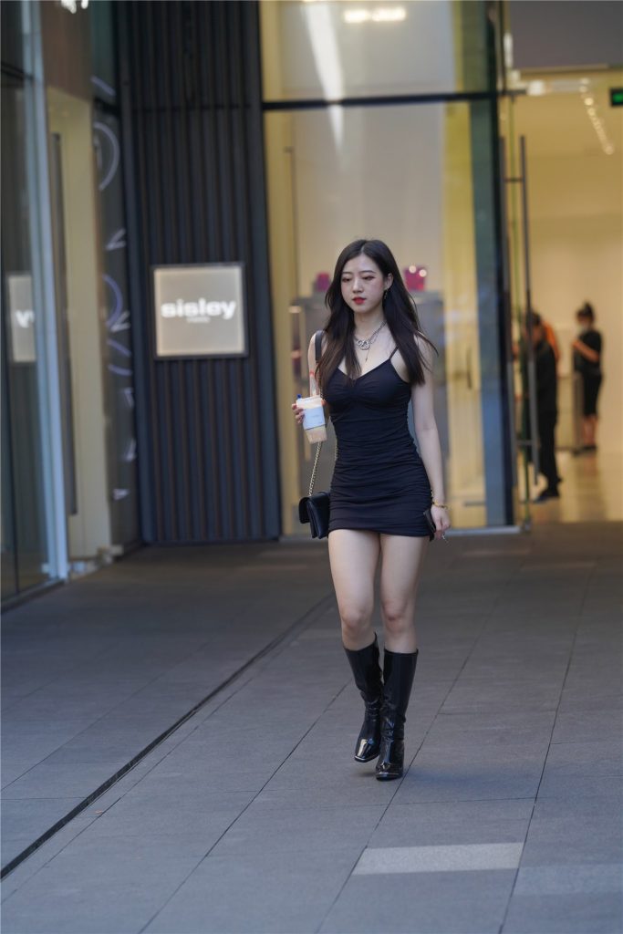 精选街拍 No.366 黑裙美眉 [119P/46M]插图3