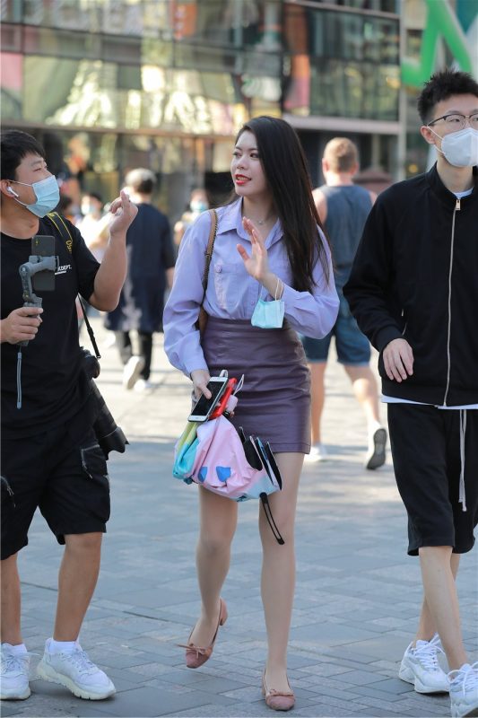 精选街拍 No.368 肉丝长腿女友 [105P/74M]-无料摄影圈