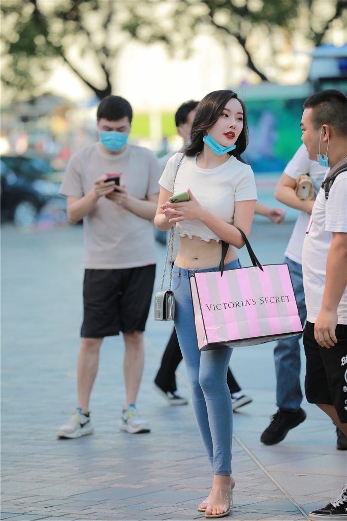 精选街拍 No.378 蓝色牛仔裤美女 [113P/61M]插图1