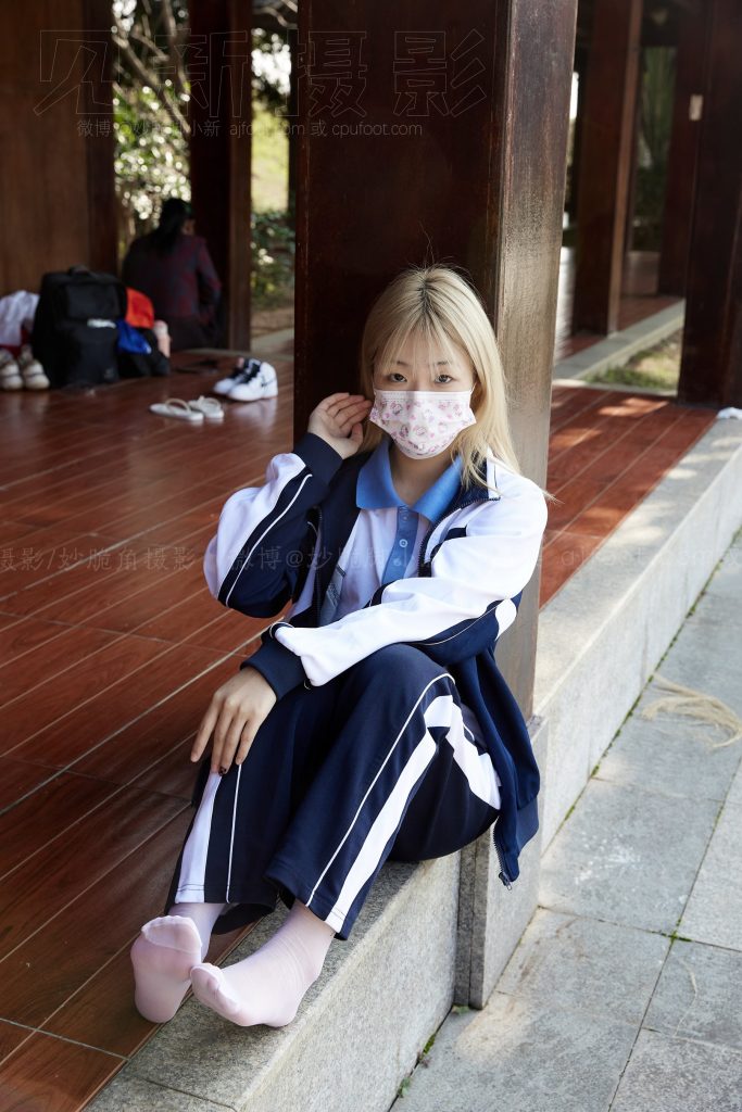 [见新摄影]NO.038 黄头发甜美甜美小姐姐插图1