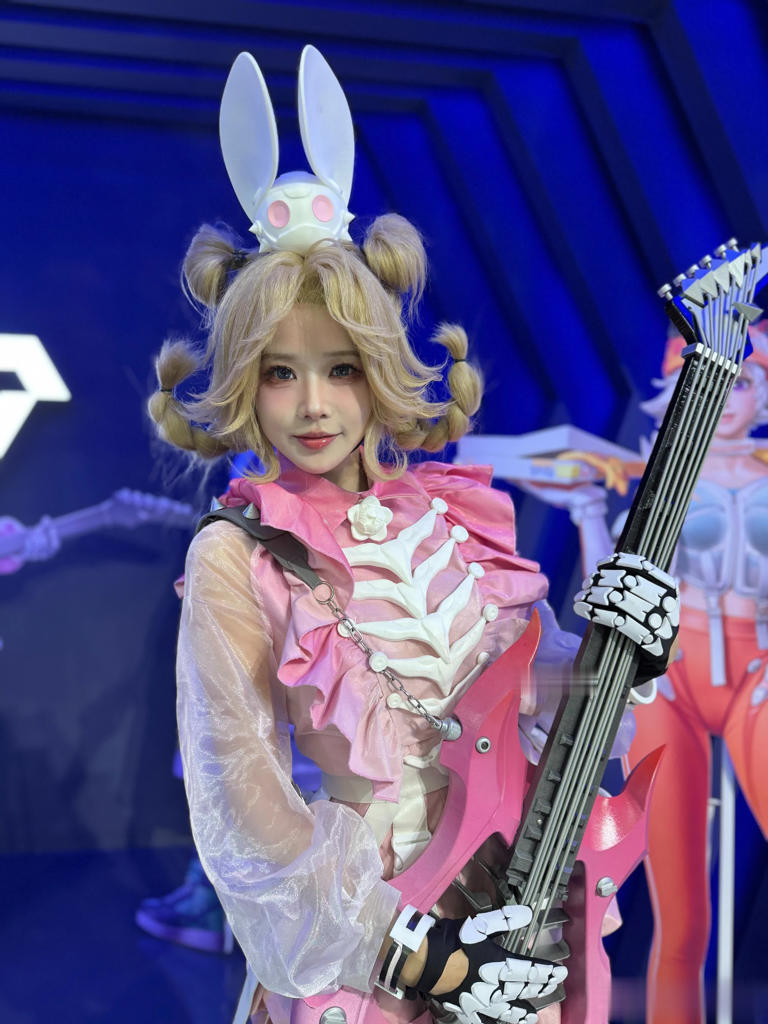 莉莉丝CJ2025：《远光84》梅歇尔COS小姐姐可爱暴击！插图3