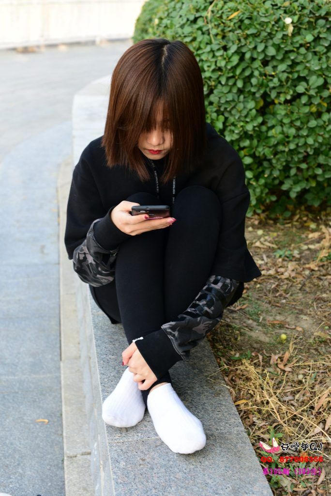 开膛手195期舞蹈生帆布鞋白棉袜 [303P/1V/1.71G]插图3