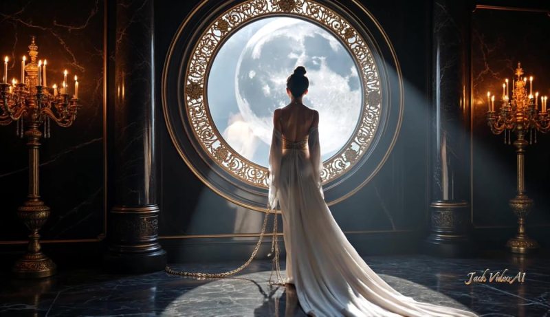 AI Video 072 Moonlit Control[4K/1V/226MB]-无料摄影圈