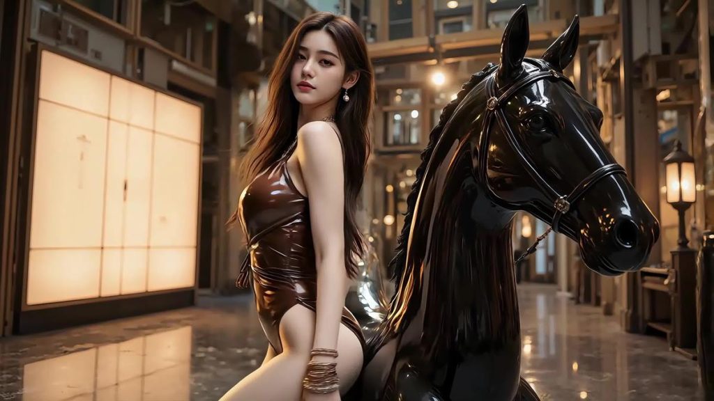 AI VIDEO 079 Miss Sweet – Silky Ice _ Official Music Video[4K/1V/432MB]插图1