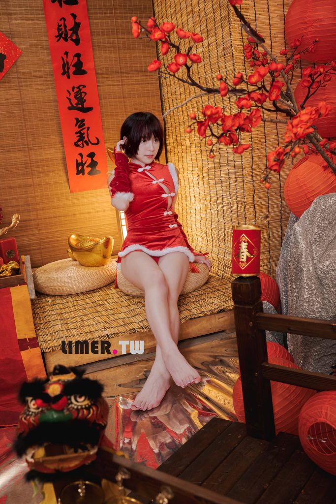 Limerence原创 NO.094 Yua 新年特輯 裸足 拜年[196P/1V/1.35GB]插图2