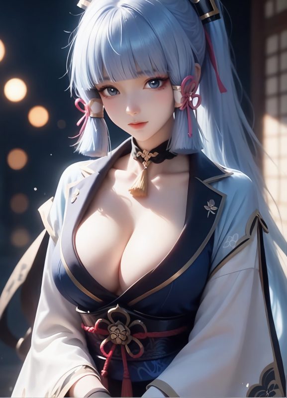 AI绘画 539 神里绫华[32P/38MB]-无料摄影圈