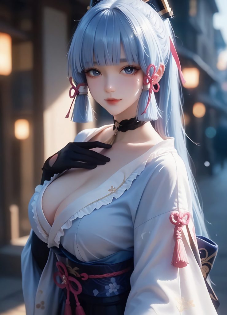 AI绘画 539 神里绫华[32P/38MB]插图3