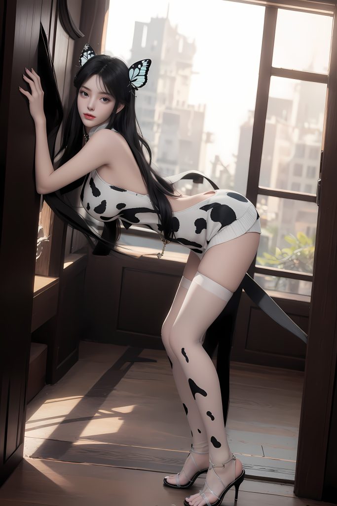 AI 绘画 549 萧熏儿 奶牛装[33P/427MB]插图1