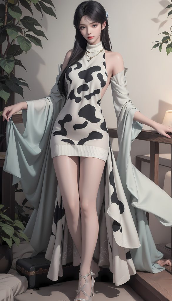 AI 绘画 549 萧熏儿 奶牛装[33P/427MB]-无料摄影圈