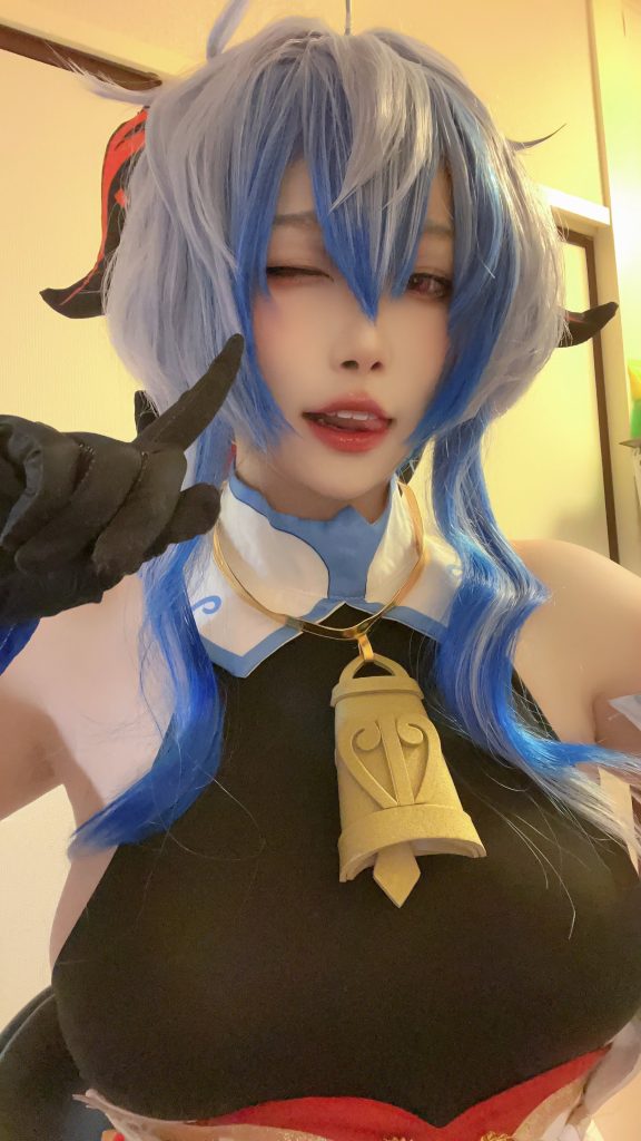 Dakki伊 NO.002 – 甘雨[26P/2V/850MB]插图1