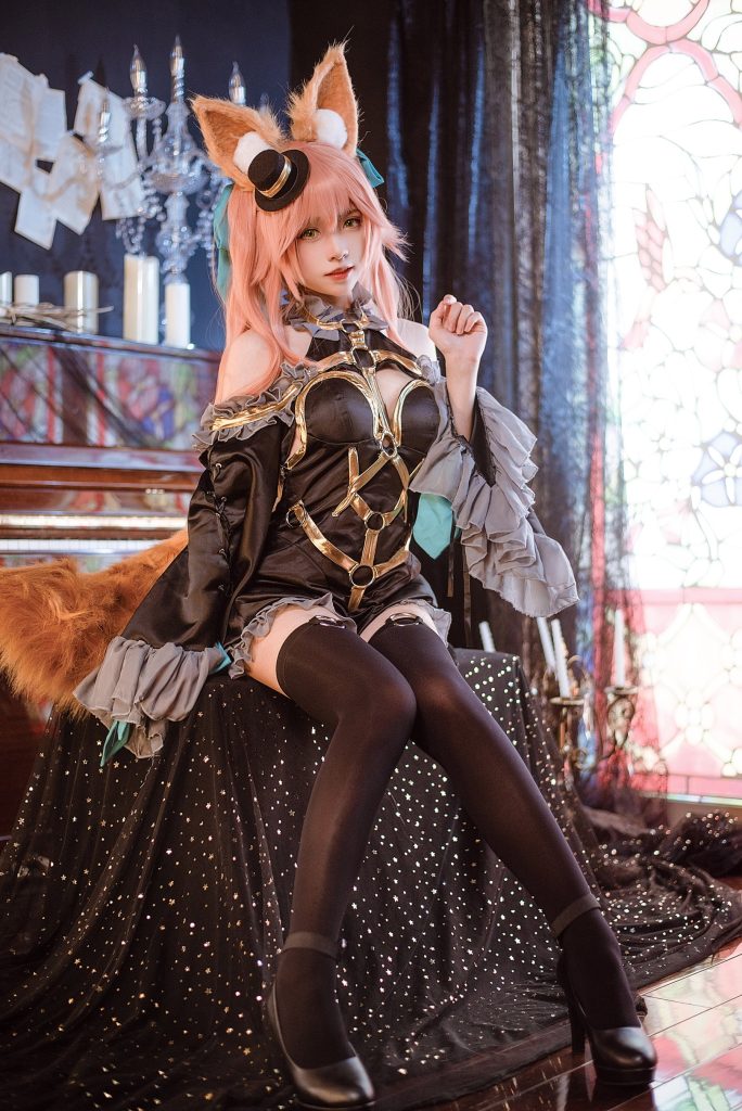 大大卷卷小卷 NO.015 – 玉藻前 漆黑の魔术服[12P/91MB]插图2