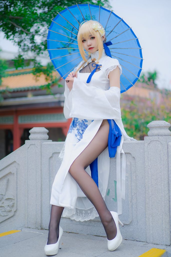 大大卷卷小卷 NO.022 – FGOsaber 四周年旗袍[15P/99MB]插图1