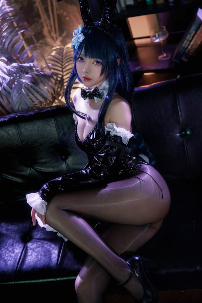 大大卷卷小卷 NO.024 – 原神雷电将军 兔女郎[17P/135MB]插图1