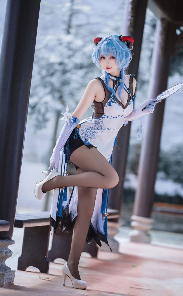 大大卷卷小卷 NO.026 原神甘雨 旗袍[18P/83M]插图2