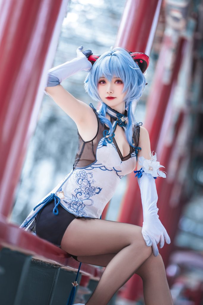 大大卷卷小卷 NO.026 原神甘雨 旗袍[18P/83M]插图3