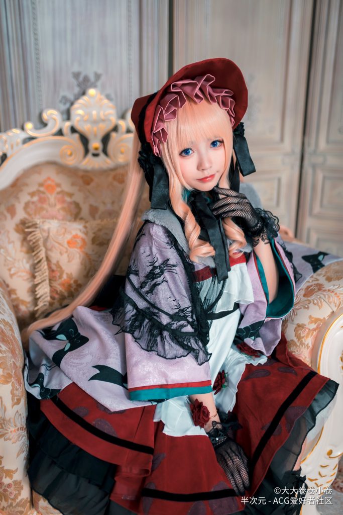 动漫博主@NO.028 大大卷卷小卷 蔷薇少女 十周年真红cos [23P/278MB]插图1