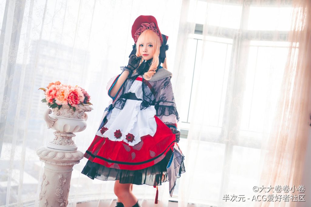 动漫博主@NO.028 大大卷卷小卷 蔷薇少女 十周年真红cos [23P/278MB]插图2