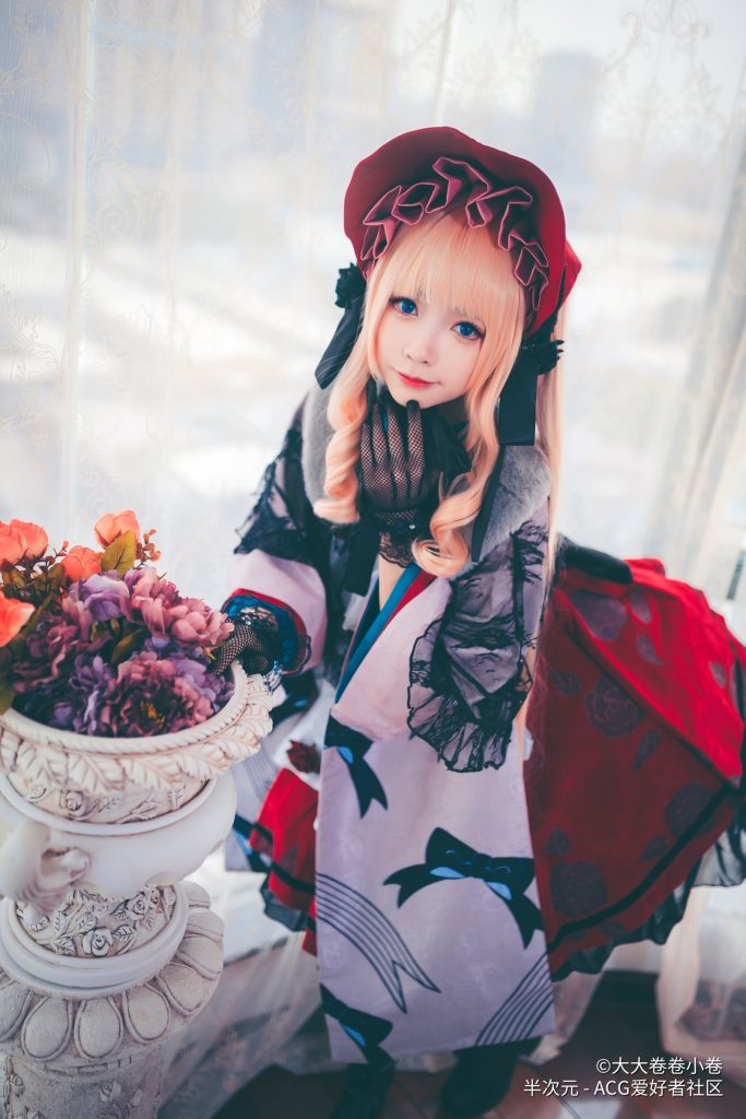 动漫博主@NO.028 大大卷卷小卷 蔷薇少女 十周年真红cos [23P/278MB]插图3