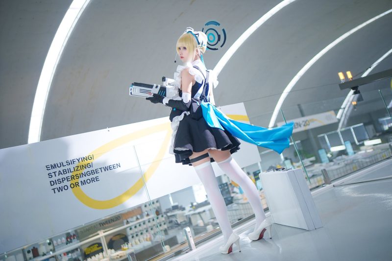 大大卷卷小卷 NO.029 - 碧蓝档案飞鸟马时 短女仆[27P/211MB]-无料摄影圈