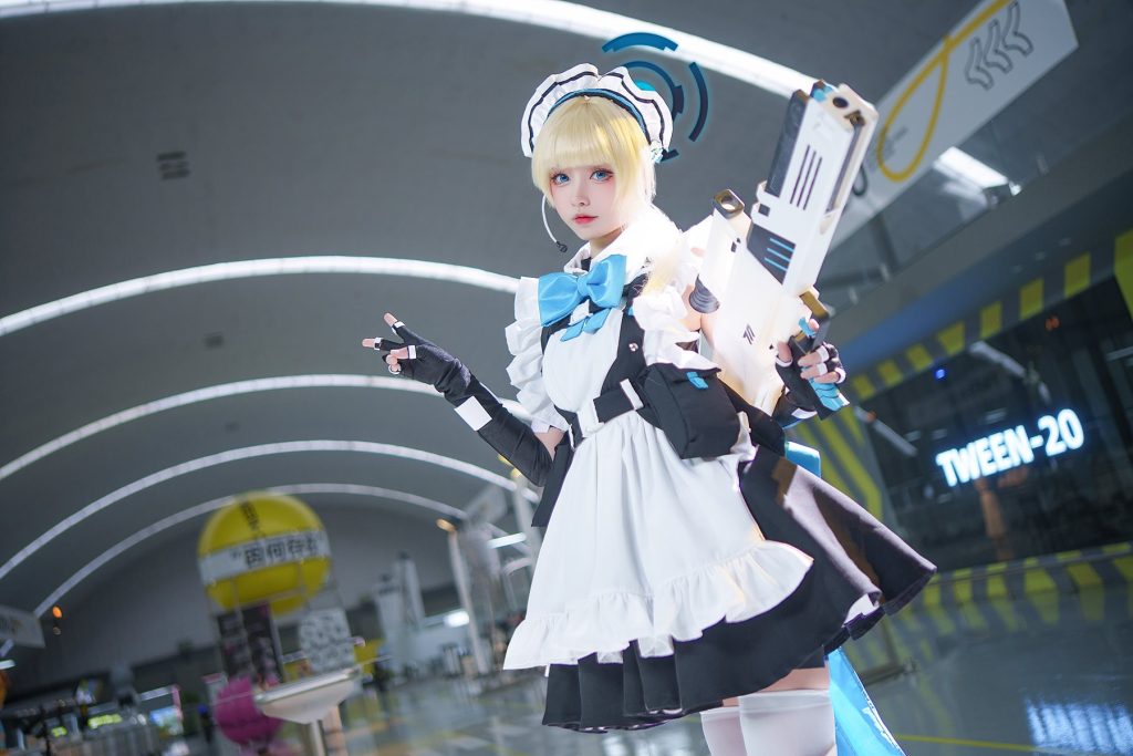 大大卷卷小卷 NO.029 – 碧蓝档案飞鸟马时 短女仆[27P/211MB]插图2