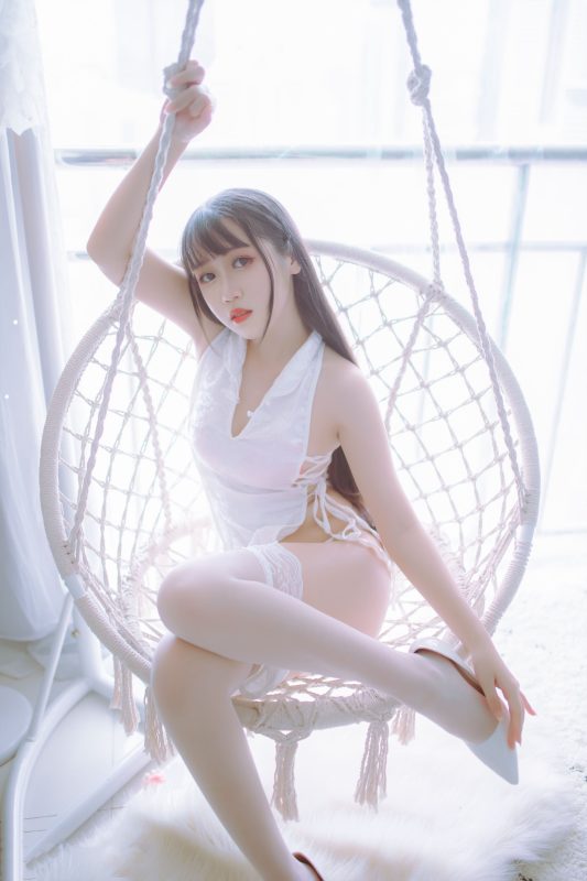 抖娘-利世 NO.003 抖娘×不呆猫 黑白旗袍双子 [41P/231MB]-无料摄影圈