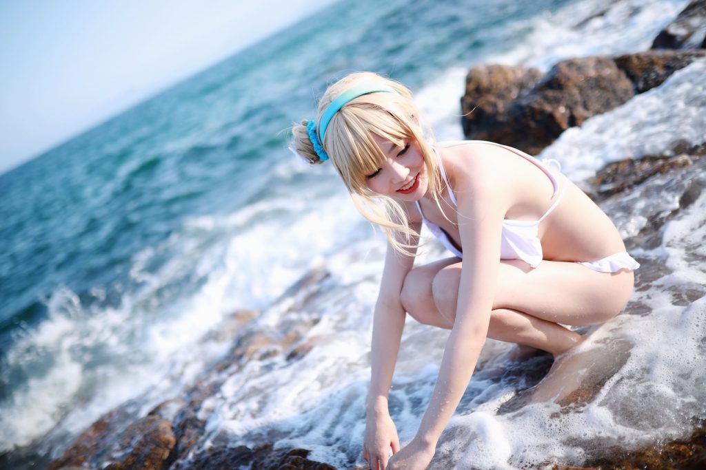 抖娘-利世 NO.027 – 海边索米[30P/88.6MB]插图2