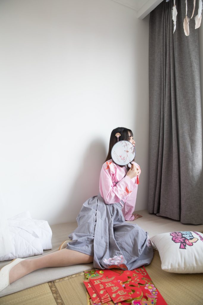 物恋传媒 No.109 猫耳-小众汉服与肉丝的巧妙搭配 [119P/1V/2.06GB]插图3