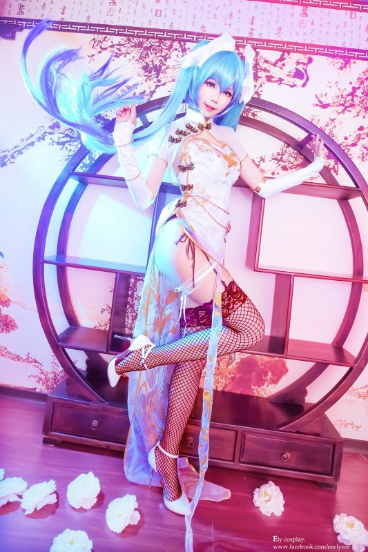 Ely_eee(ElyEE子) NO.009 - 初音旗袍[10P/23.1MB]-无料摄影圈