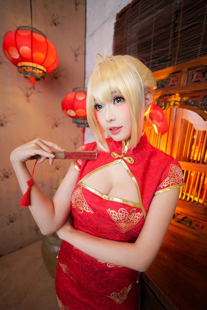 Ely_eee(ElyEE子) NO.022 – 尼禄 红旗袍[21P/128MB]-无料摄影圈