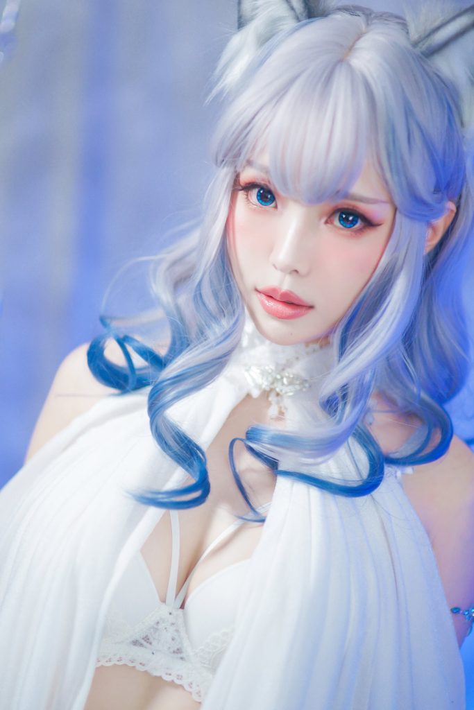 Ely_eee(ElyEE子) NO.034 – 猫耳白丝带[48P/6V/166MB]插图2