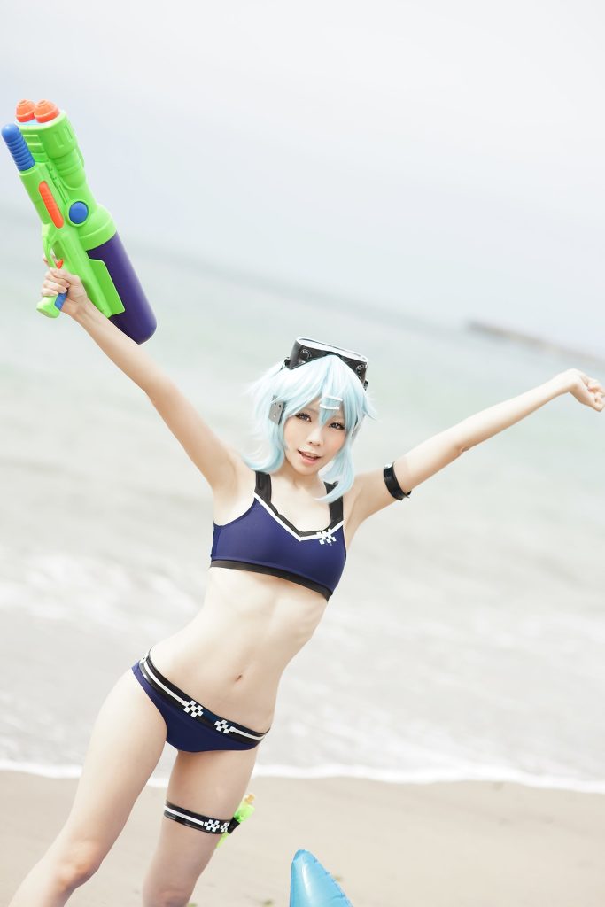 Ely_eee(ElyEE子) NO.055 – 诗乃海边[35P/75.3MB]插图1