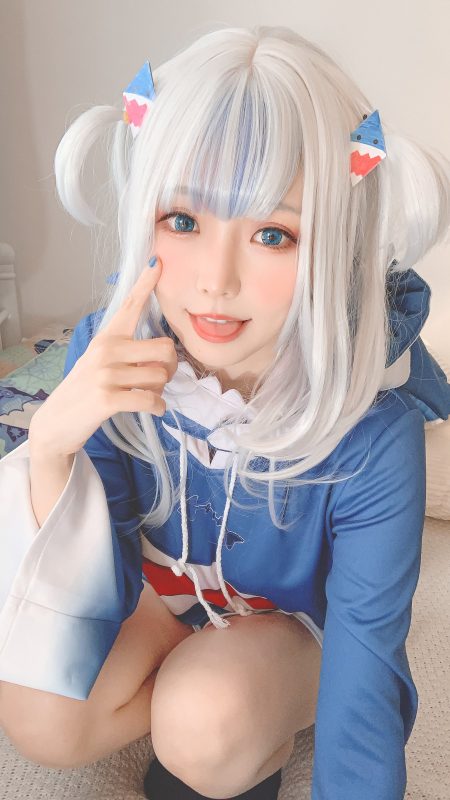 台湾Coser@ElyEE子 077 Gawr Gura [44P/57MB]-无料摄影圈