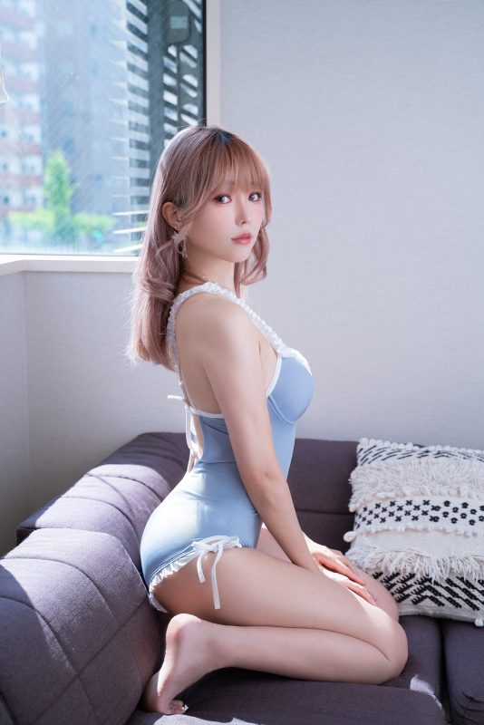 Ely_eee(ElyEE子) 080 Mist Blue Lady [37P/79MB]-无料摄影圈