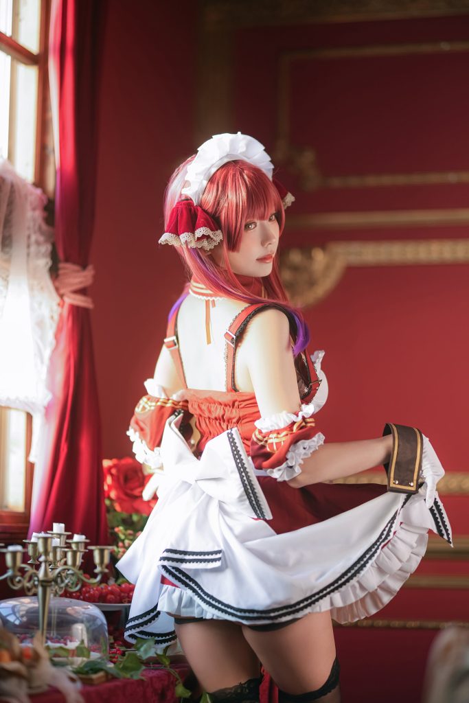 Ely_eee(ElyEE子) NO.108 – B-Hoshou Marine Maid[29P/99MB]-无料摄影圈