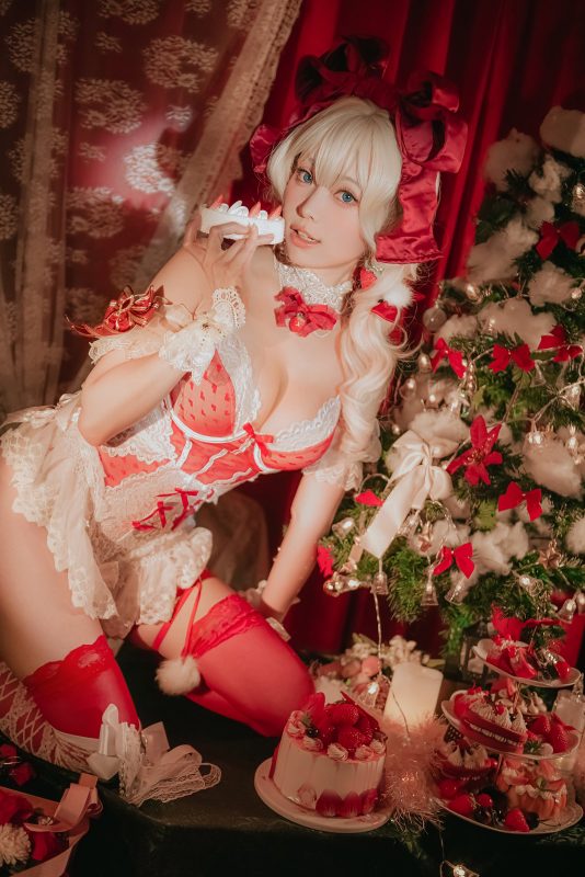 Ely_eee(ElyEE子) NO.118 - 草莓蛋糕少女[33P/86MB]-无料摄影圈