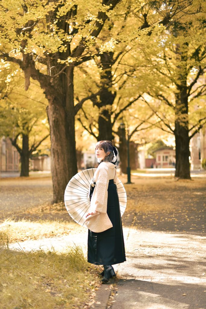 Ely_eee(ElyEE子) NO.126 – Ginkgo Hakama[38P/2V/168MB]插图3