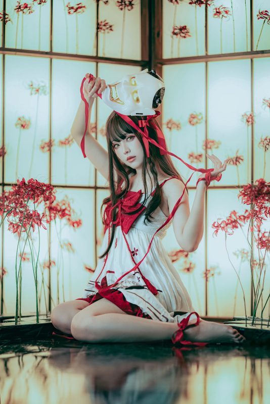 Ely_eee(ElyEE子) NO.130 – Oni Higanbana 鬼面彼岸[15P/42MB]-无料摄影圈