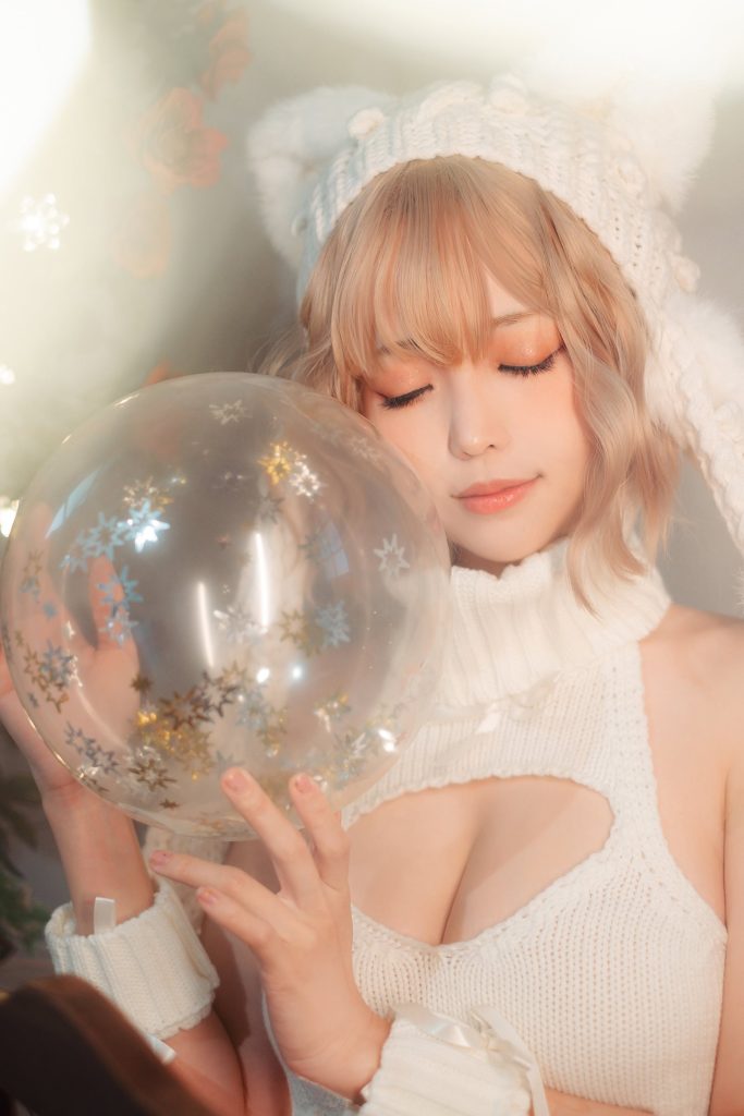 Ely_eee(ElyEE子) NO.134 – 白色 KNITTING[52P/159MB]-无料摄影圈