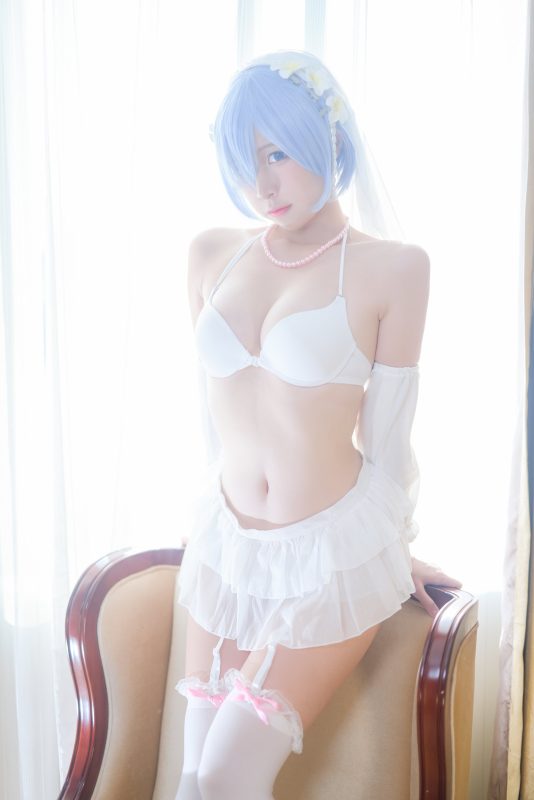 25二佐Nisa 蕾姆婚纱[96M]-无料摄影圈