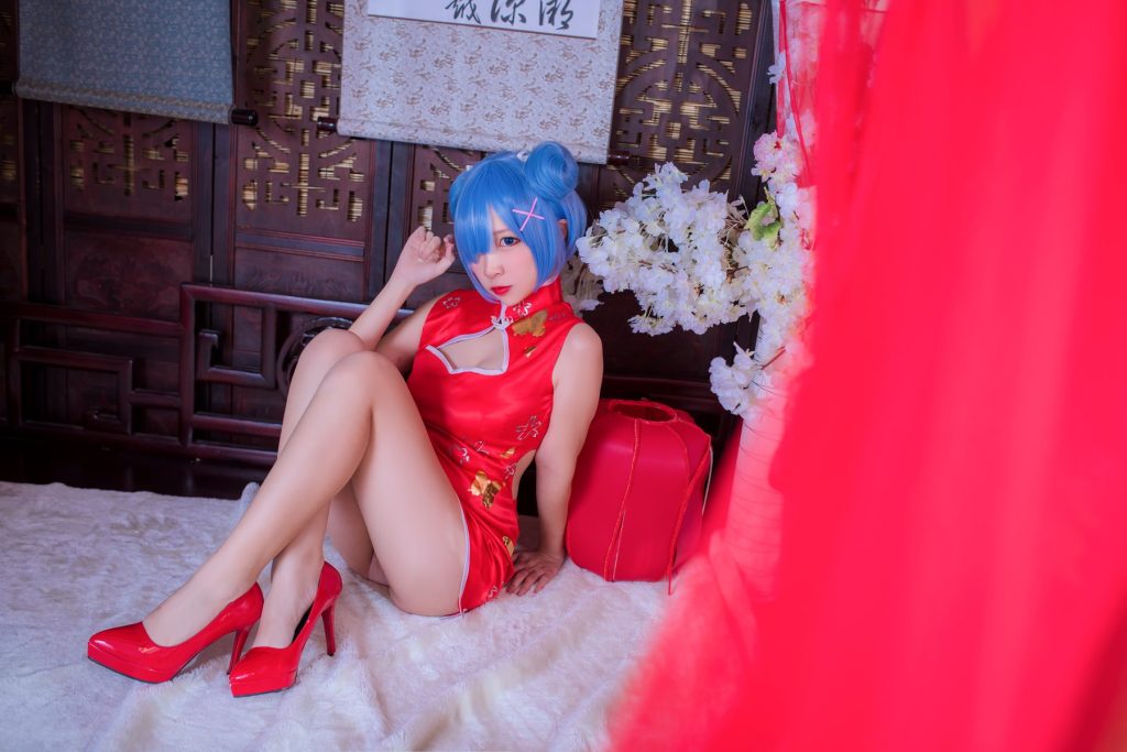 27二佐Nisa 蕾姆旗袍[233M]插图3