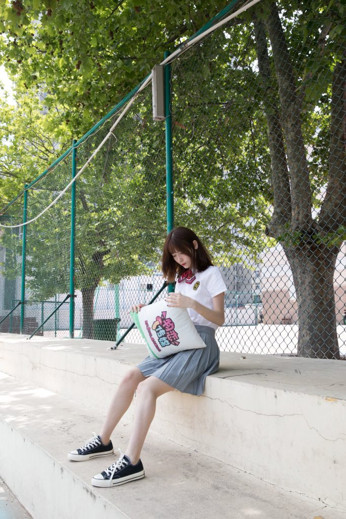 物恋传媒 No.156 案例猫耳-操场、校服、帆布鞋与船袜 [172P/1V/4.31G]插图1