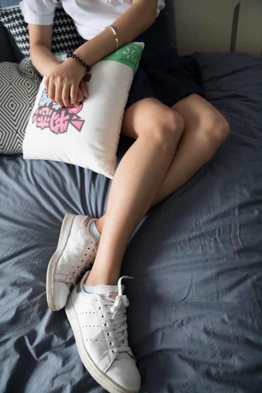 物恋传媒 No.243 小晴天-蓝白旋律 可爱脚丫 [146P/1V/4.27G]-无料摄影圈