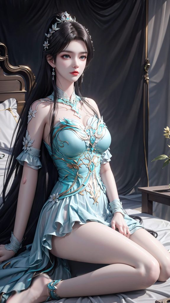 AI绘画 557 萧熏儿（多看报系列）[27P/128MB]插图1