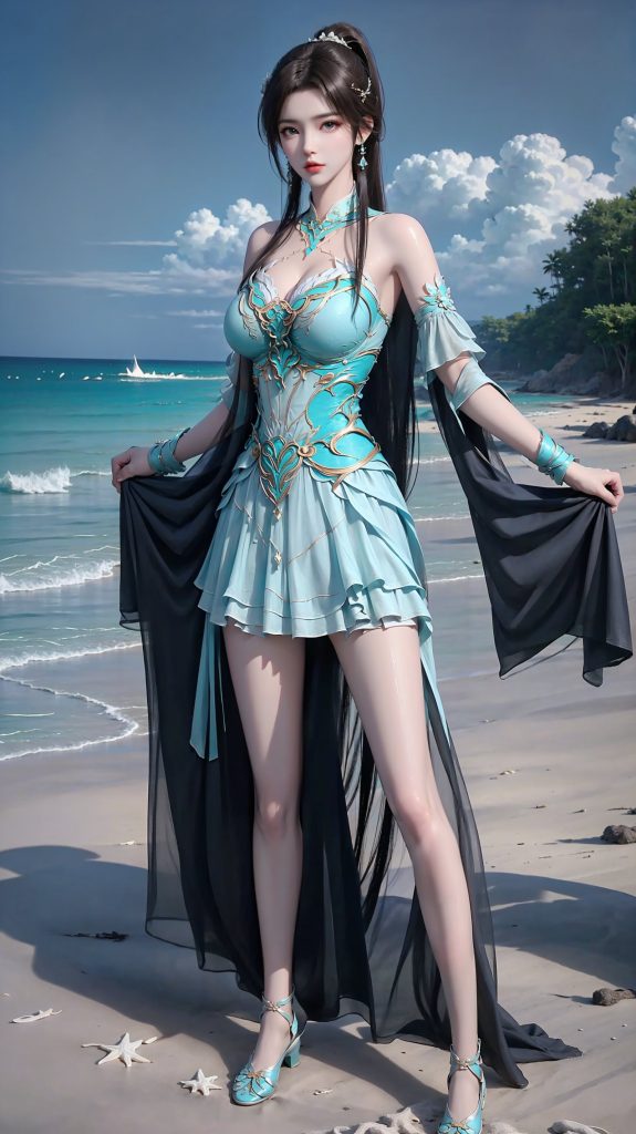 AI绘画 557 萧熏儿（多看报系列）[27P/128MB]插图3